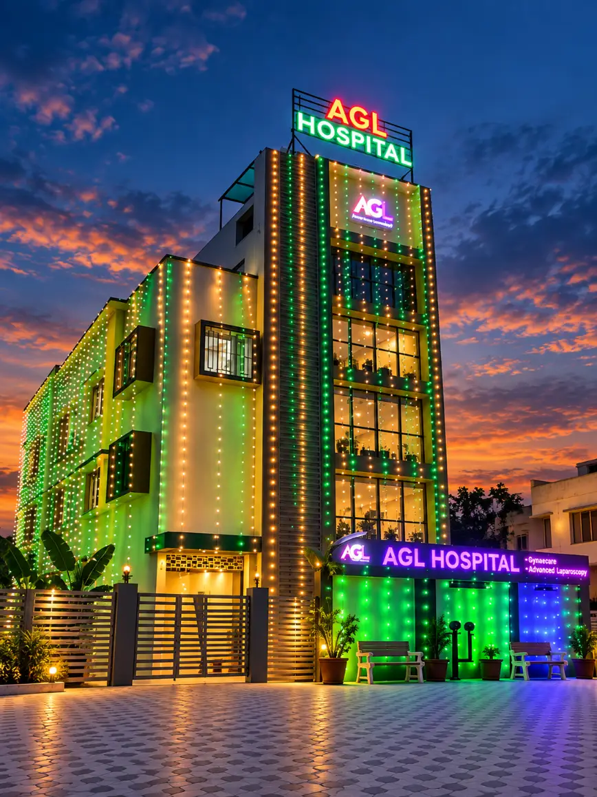 AGL Hospital Night View
