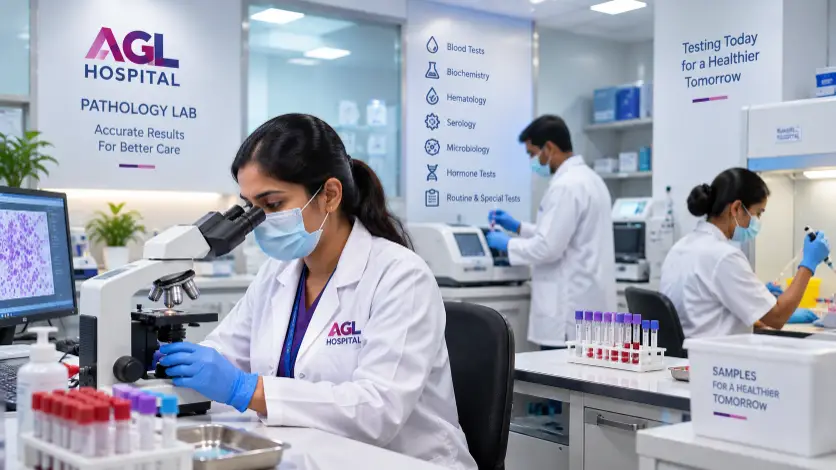 AGL Hospital pathology laboratory